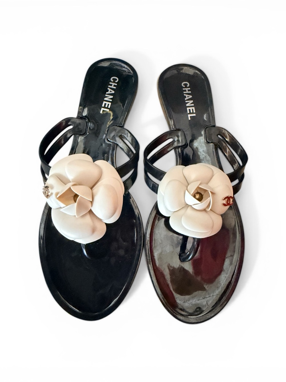 New women’s jelly thong sandals